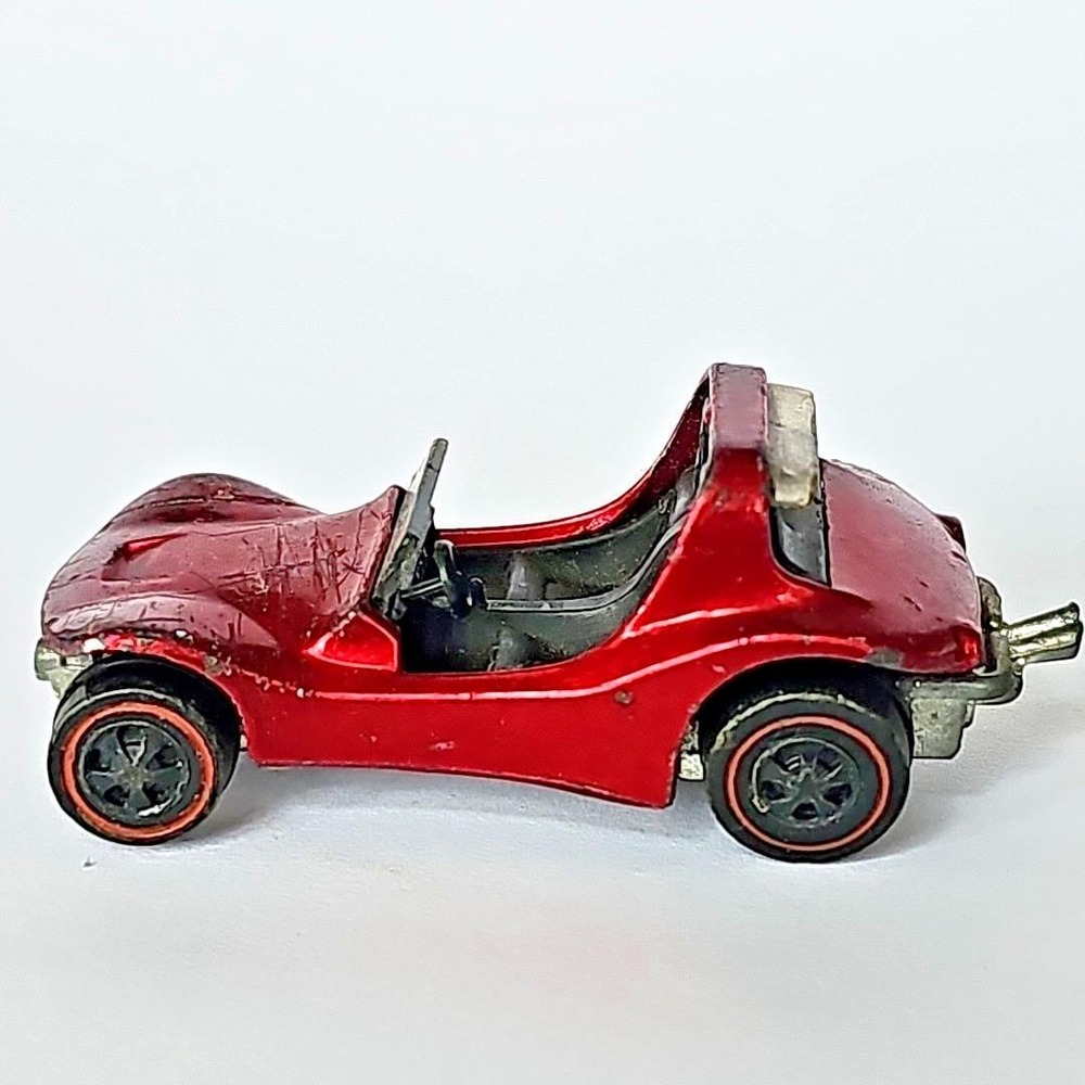 1969 Hot Wheels Sand Crab Red Spectraflame Redline Diecast Car Vintage Toy